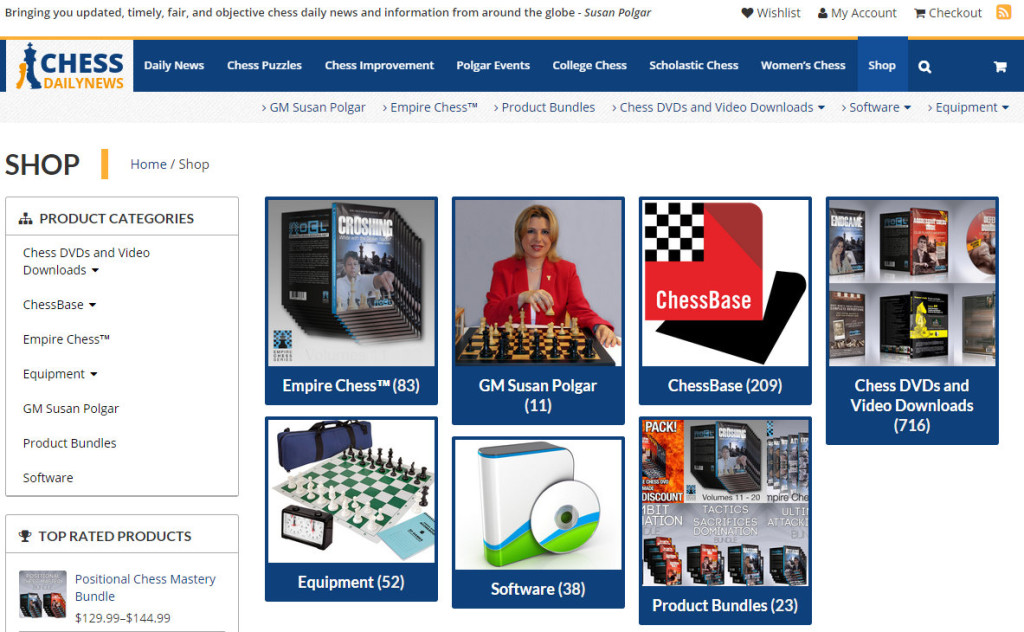 Chess Daily News Shop