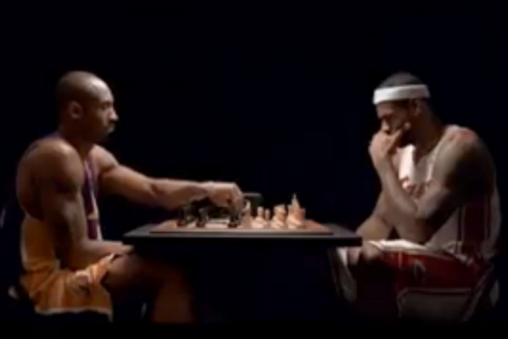 Kobe Bryant vs LeBron James in Chess