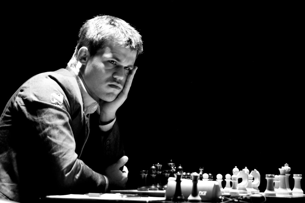 Magnus Carlsen BW