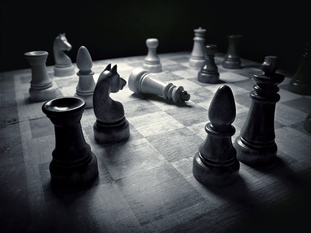 BW Chess Pieces