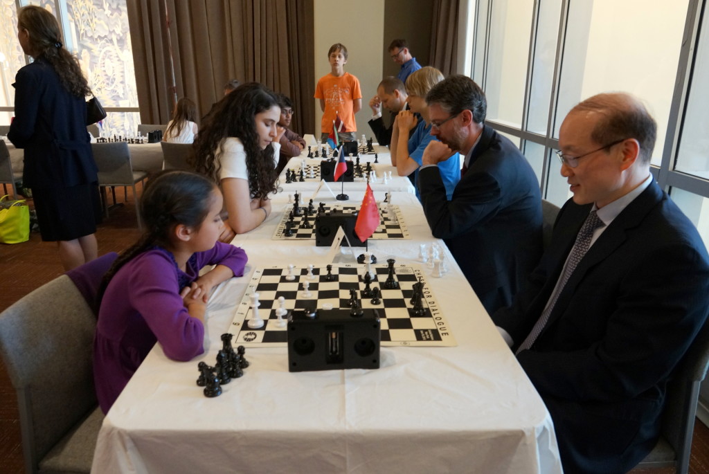 Chess for Dialogue at the UN