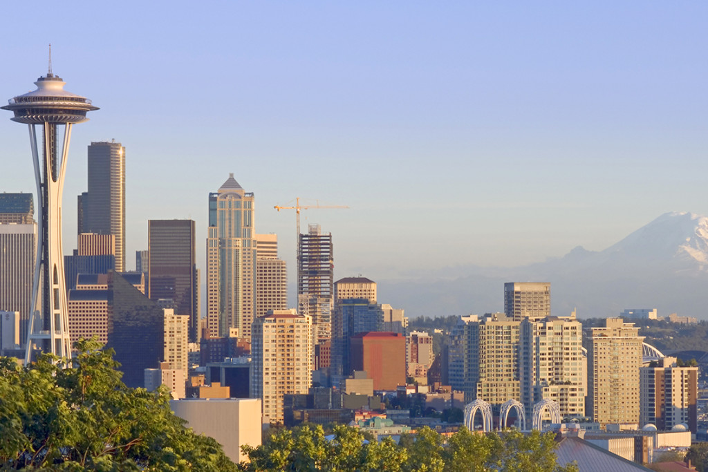 Seattle and the Mountain