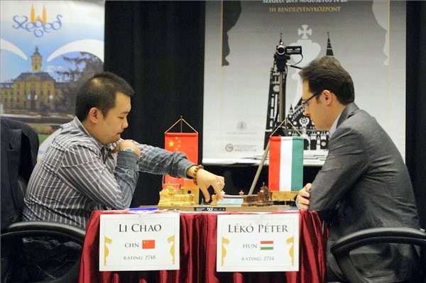 Leko - Li Chao (2015) chess event