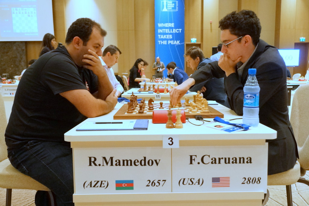 Baku WC Caruana vs Mamedov