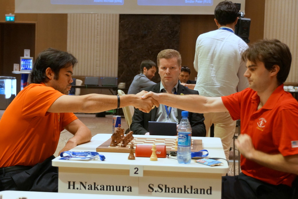 Baku WC rd 2 playoff Nakamura - Shankland