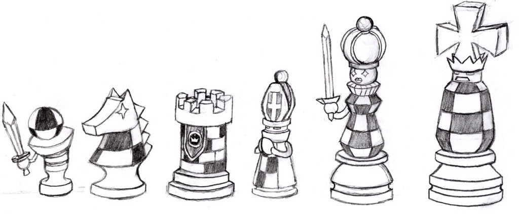 Cool chess pieces