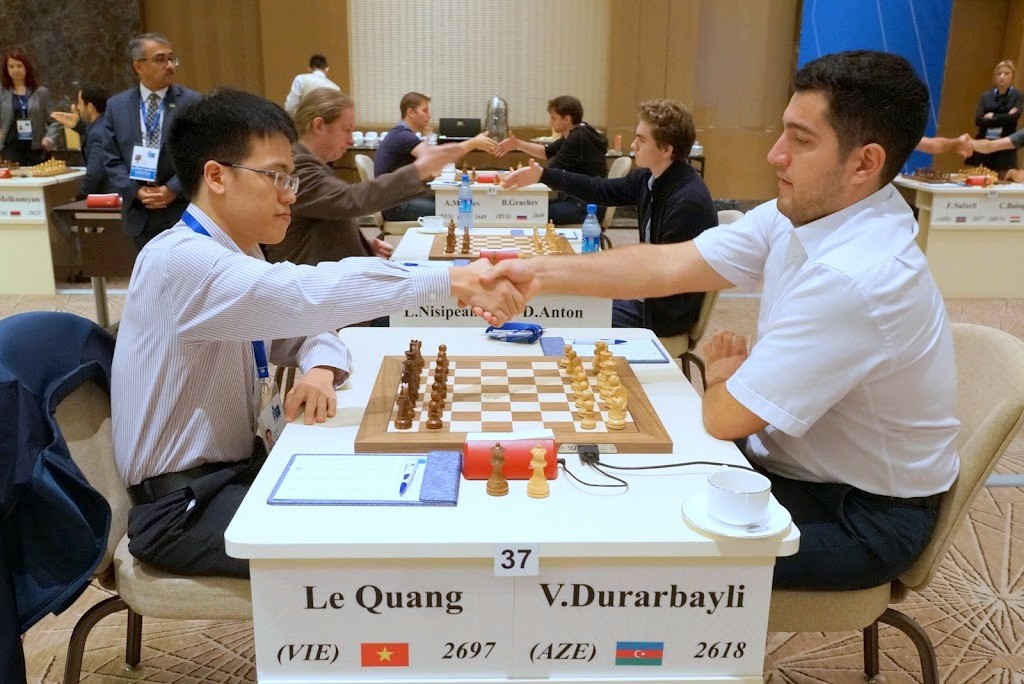 Le Quang Liem, Vasif Durarbayli at World Cup