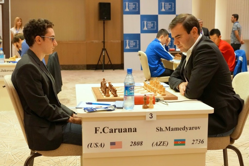 Mamedyarov vs Caruana