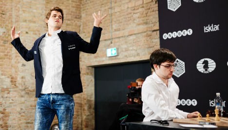 Magnus Carlsen at World Rapid Championship