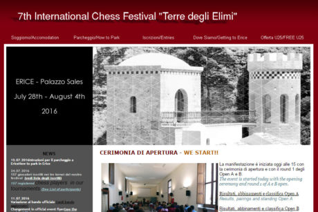 5th International Chess Festival “Terre degli Elimi” – final